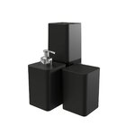 Kit Banheiro Com Porta Algodão Escovas E Sabonete Líquido - S