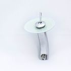 Kit Banheiro Cuba De Vidro Abaulada + Torneira Cascata + Válv