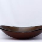 Kit Banheiro Cuba De Vidro Oval + Torneira Cascata + Válvula