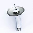 Kit Banheiro Cuba De Vidro Oval + Torneira Cascata + Válvula