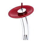 Kit Banheiro Cuba De Vidro Quadrada Rt 34 Cm + Torneira Casca