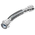 Kit Banheiro Cuba De Vidro Retrô 38 Cm + Torneira Link + Válv