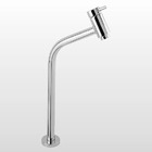 Kit Banheiro Cuba De Vidro Retrô 38 Cm + Torneira Link + Válv