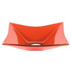 Kit Banheiro Cuba Laranja + Torneira Cascata + Válvula Click