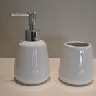 Kit Banheiro De Cerâmica 2 Peças - Jolitex Heaven