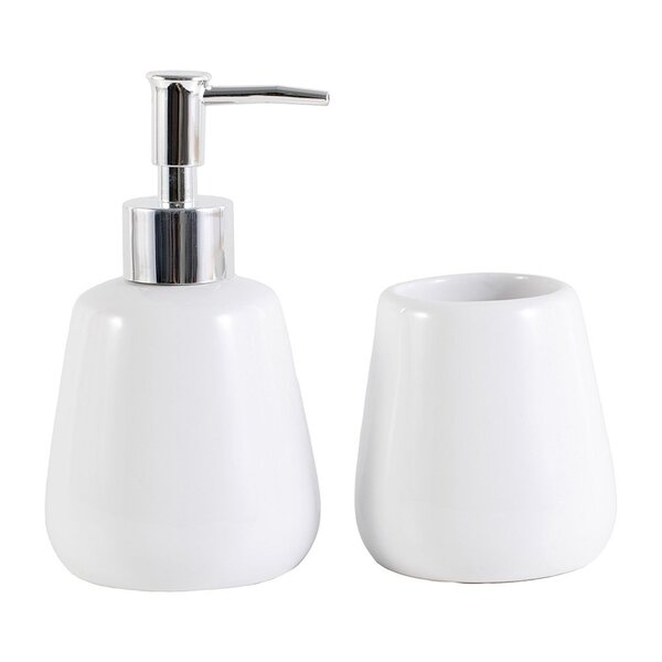 Kit Banheiro De Cerâmica 2 Peças - Jolitex Heaven