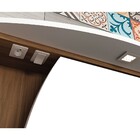 Kit Banheiro Gabinete Cuba E Armário Com Espelho Duna 60cm No