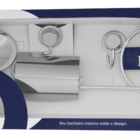 Kit Banheiro Inox Não Enferruja 5 Peças Inoox Steel Design