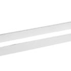 Kit Banheiro Inox Quadrado Porta Toalha De Banho Duplo E Port