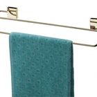 Kit Banheiro Lavabo 3 Peças Dourado Future Porta Toalha Banho