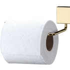 Kit Banheiro Lavabo 3 Peças Dourado Future Porta Toalha Banho