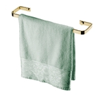 Kit Banheiro Lavabo 4 Peças Dourado Future Toalheiro De 60 E