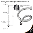 Kit Banheiro Lavabo Cromado Torneira + Vávula Click + Ducha H