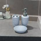 Kit Banheiro Lavabo Decorado Para Bancada Pia Casamento 3 Pç
