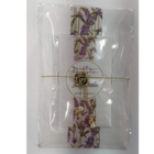 Kit Banheiro Luxo Lavabo 7 Peças Aromatizador Lavanda + 2 Sac