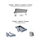 Kit Banheiro Roper Plast Com 4 Peças