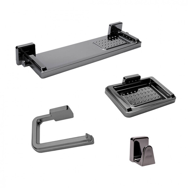 Kit Banheiro Roper Plast Com 4 Peças