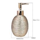 Kit Banheiro Rose Cromado Round Acessórios De Bancada Decorat