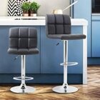 Kit Banqueta Bar Com Encosto Stool Comfort Preto