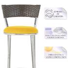 Kit Banqueta Bistro Para Bar, Cozinha, Balcão Em Alumínio E F