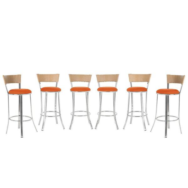 Kit Banqueta Bistro Para Bar, Cozinha, Balcão Em Alumínio E F