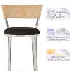 Kit Banqueta Bistro Para Bar, Cozinha, Balcão Em Alumínio E F