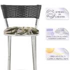 Kit Banqueta Bistro Para Bar, Cozinha, Balcão Em Alumínio E F