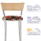 Kit Banqueta Bistro Para Bar, Cozinha, Balcão Em Alumínio E F