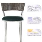 Kit Banqueta Bistro Para Bar, Cozinha, Balcão Em Alumínio E F