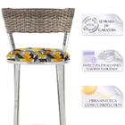 Kit Banqueta Bistro Para Bar, Cozinha, Balcão Em Alumínio E F