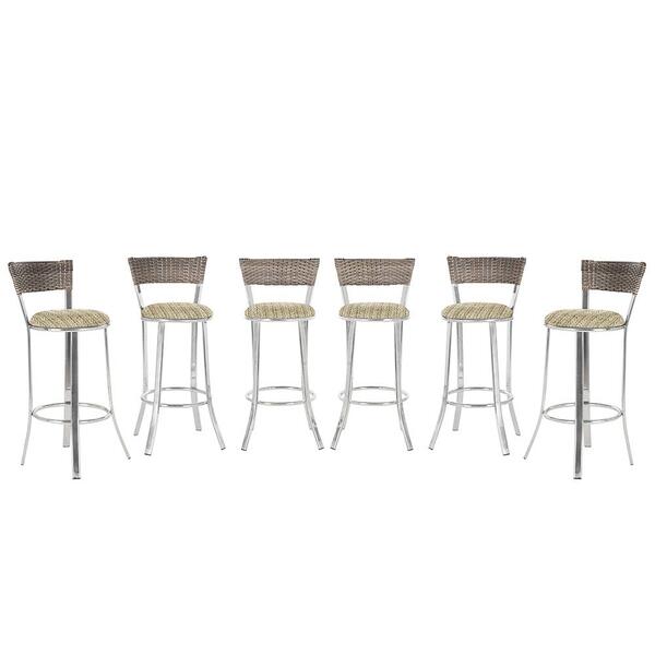 Kit Banqueta Bistro Para Bar, Cozinha, Balcão Em Alumínio E F