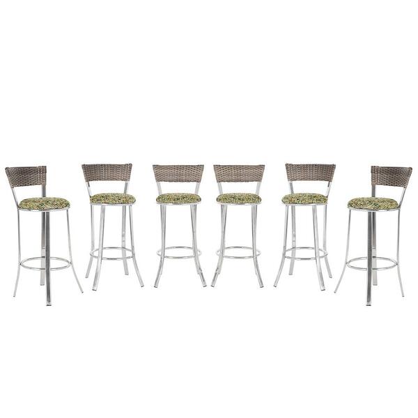 Kit Banqueta Bistro Para Bar, Cozinha, Balcão Em Alumínio E F