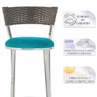 Kit Banqueta Bistro Para Bar, Cozinha, Balcão Em Alumínio E F