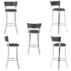 Kit Banqueta Bistro Para Bar, Cozinha, Balcão Em Alumínio E F