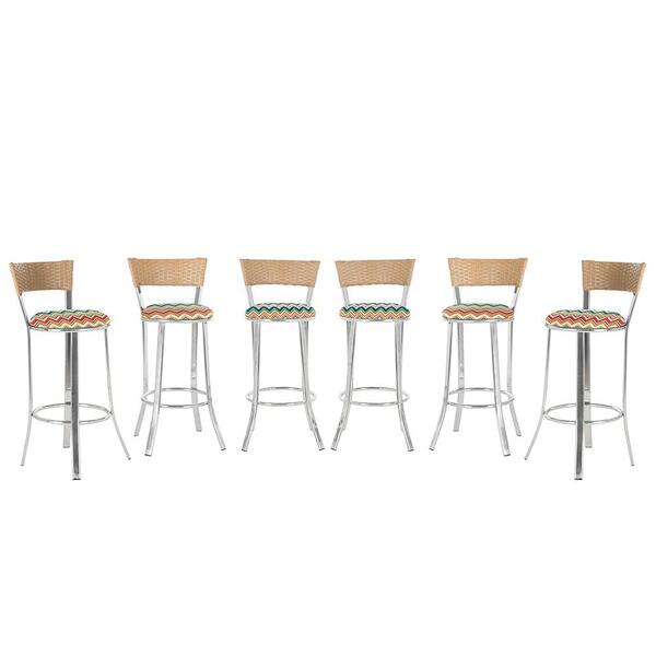 Kit Banqueta Bistro Para Bar, Cozinha, Balcão Em Alumínio E F