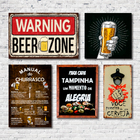 Kit Bar 3 Placas + Quadro Porta Tampas + Abridor De Garrafas