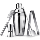 Kit Bar Coqueteleira Caipirinha Profissional Aço Inox 550ml 5