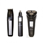 Kit Barbeador E Aparador De Pelos Barba E Cabelo Com 11 Peças