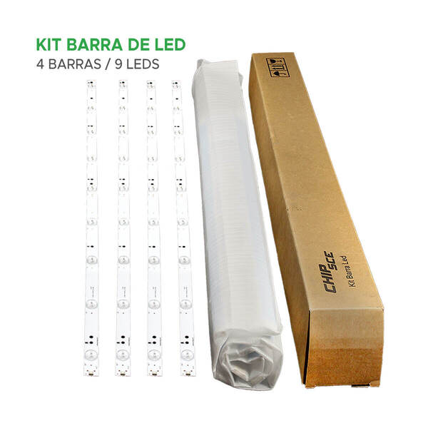Kit Barra Led 40pfg5000 40pfg5100 Aoc Le40d1452 Le40d1442