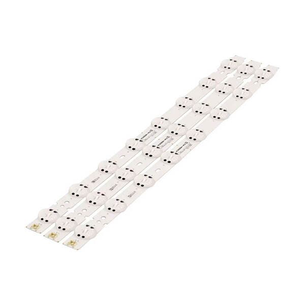 Kit 2 Barre LED DLED Per TV LG 32 Pollici, Modello SSC-32LK61-BOE-FHD-5LED-171020. Nuovo, Compatibile Con Vari Modelli.