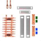Kit Barramento Bifásico 100a Para 18 Circuitos