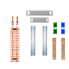 Kit Barramento Bifásico 100a Para 40 Circuitos Com Placa De P