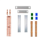 Kit Barramento Bifásico 100a Para 48 Circuitos