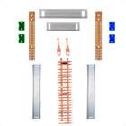 Kit Barramento Bifásico 100a Para 50 Circuitos Com Placa De P
