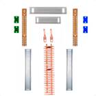 Kit Barramento Bifásico 100a Para 54 Circuitos