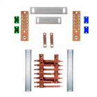 Kit Barramento Bifásico 150a Para 14 Circuitos