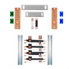 Kit Barramento Bifásico 150a Para 16 Circuitos Com Termo Retr