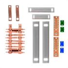 Kit Barramento Bifásico 150a Para 18 Circuitos