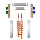 Kit Barramento Bifásico 150a Para 36 Circuitos