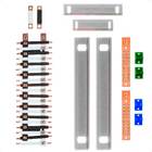 Kit Barramento Bifásico 150a Para 40 Circuitos Com Termo Retr